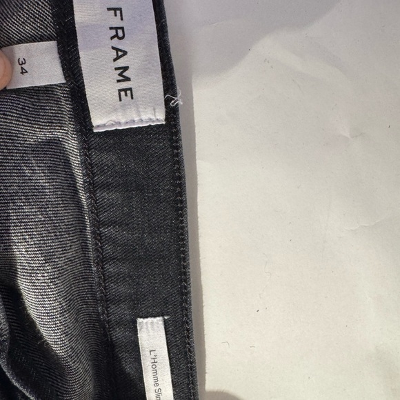 Used Men's Frame Blue Jeans slim size 32 - Picture 6 of 8